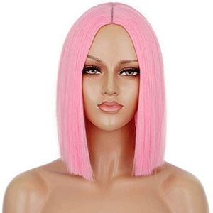 Pink wig
